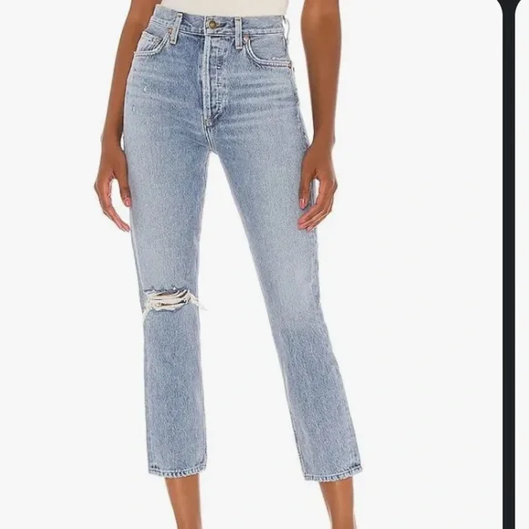 AGOLDE Riley Hi Rise - Picture 1 of 4